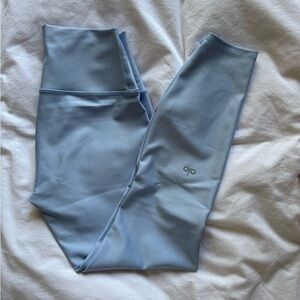 Alo airlift seashell blue leggings small